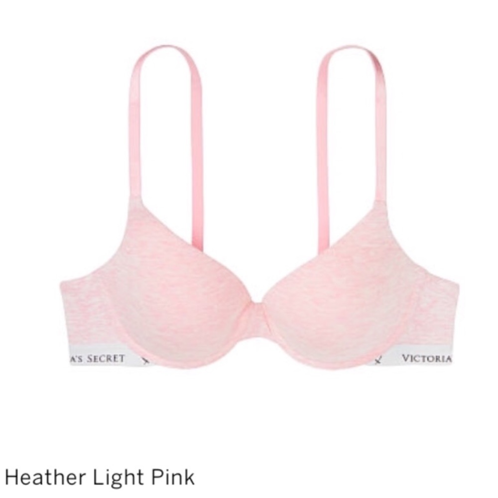 New Victoria Secret Heather Light Pink 32B Bra